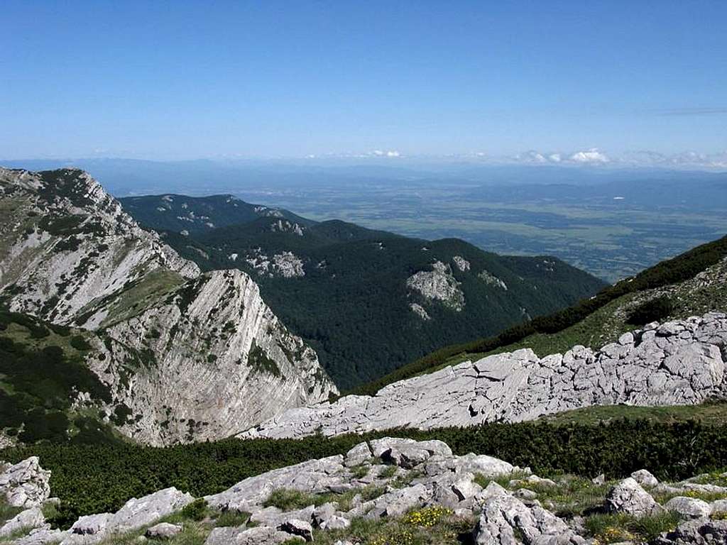 View from Vaganski Vrh