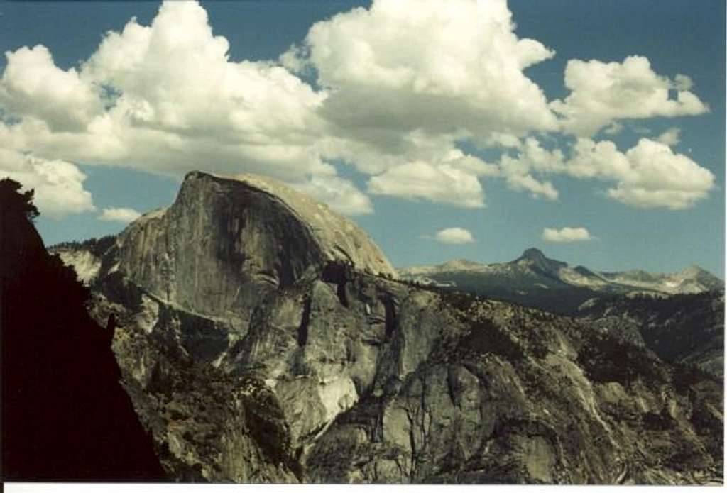 Half Dome from the Falls trail