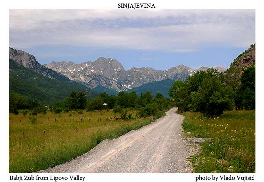 Sinjajevina from Lipovo Valley