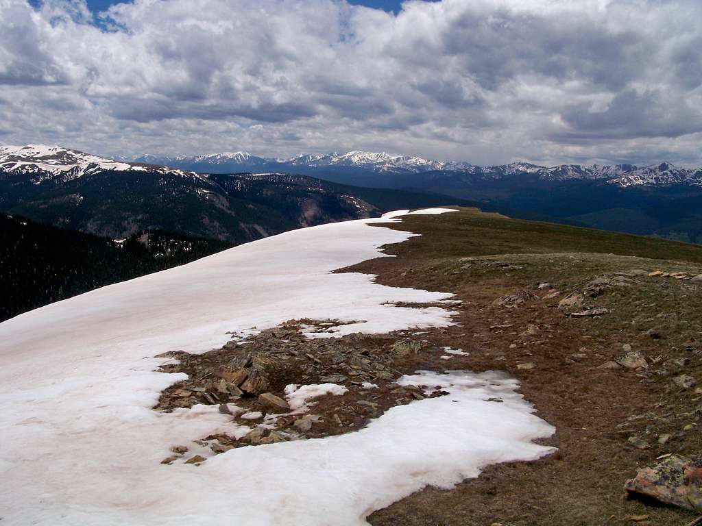Looking southwest from the summit