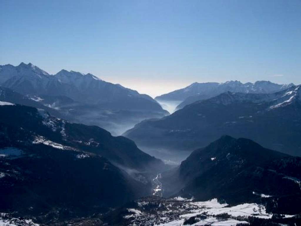the south central Aosta...