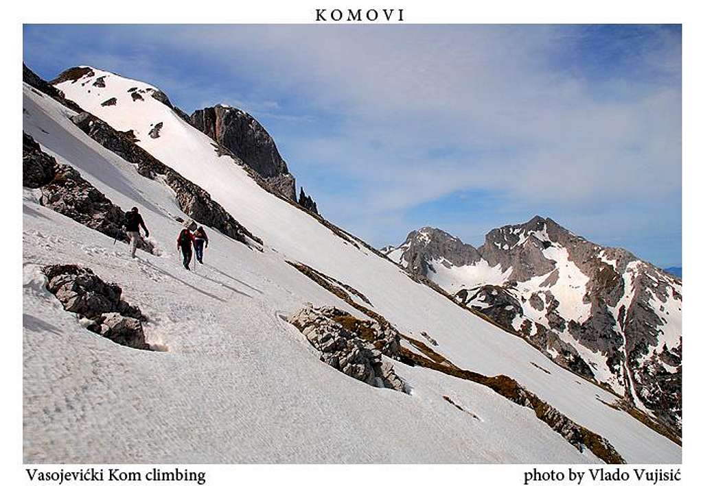 Vasojevićki Kom climbing