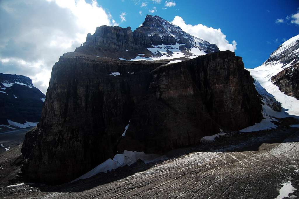 Mt LeFroy at Valley of the 6 Glaciers