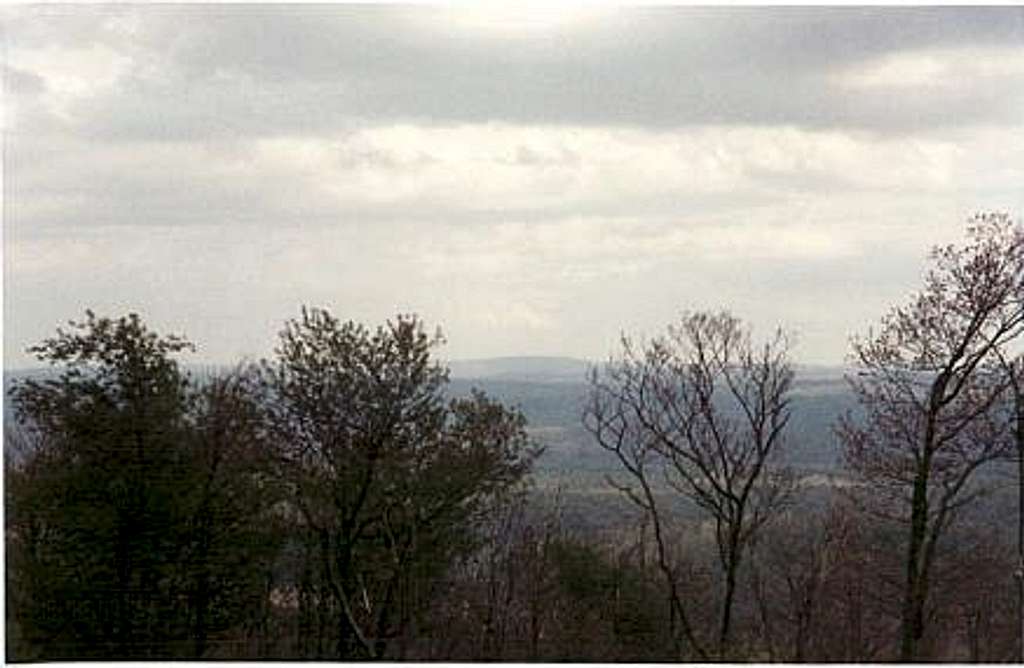 View from the summit of...