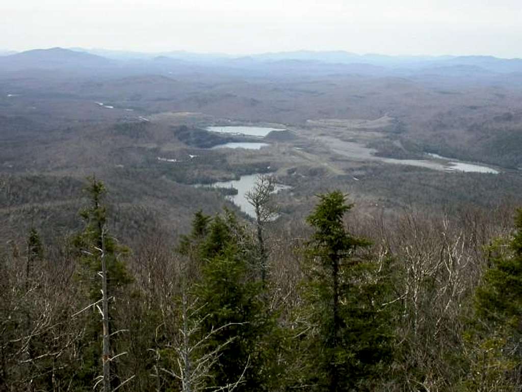 View looking south from Mount...