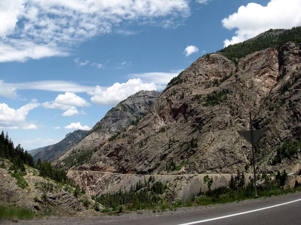 US550 south of Ouray