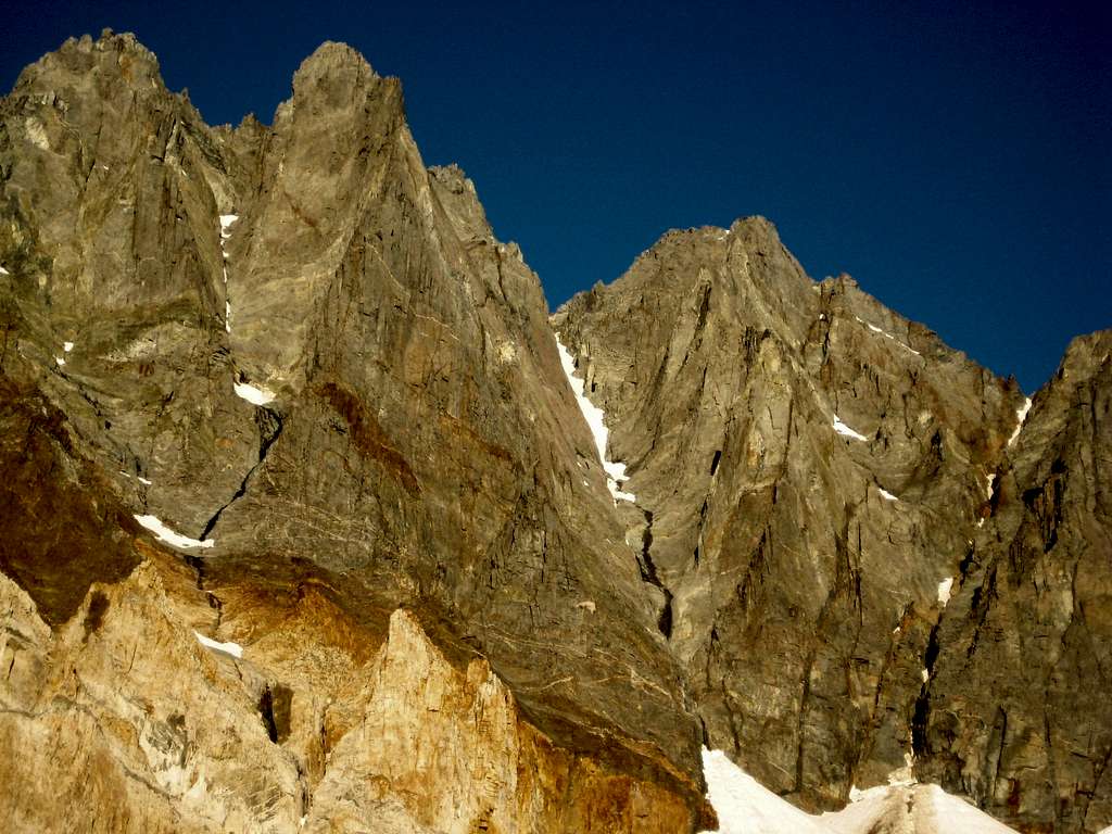 St. Jean and Central Couloir