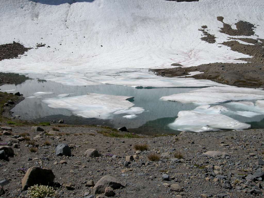 Glacial Lake above Summerland