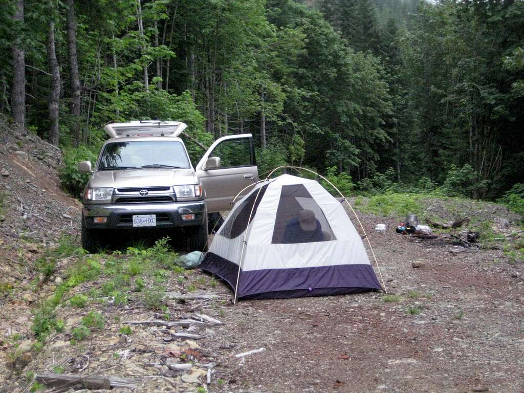 Car Camp at The Frog Ponds Trailhead