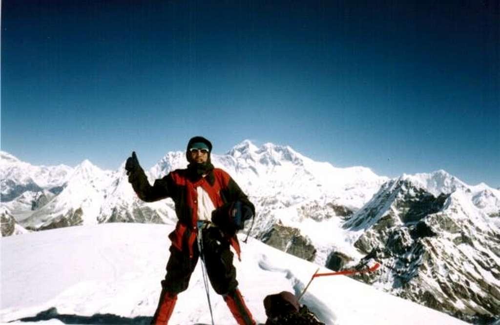 Dandi Sherpa, my guide on...