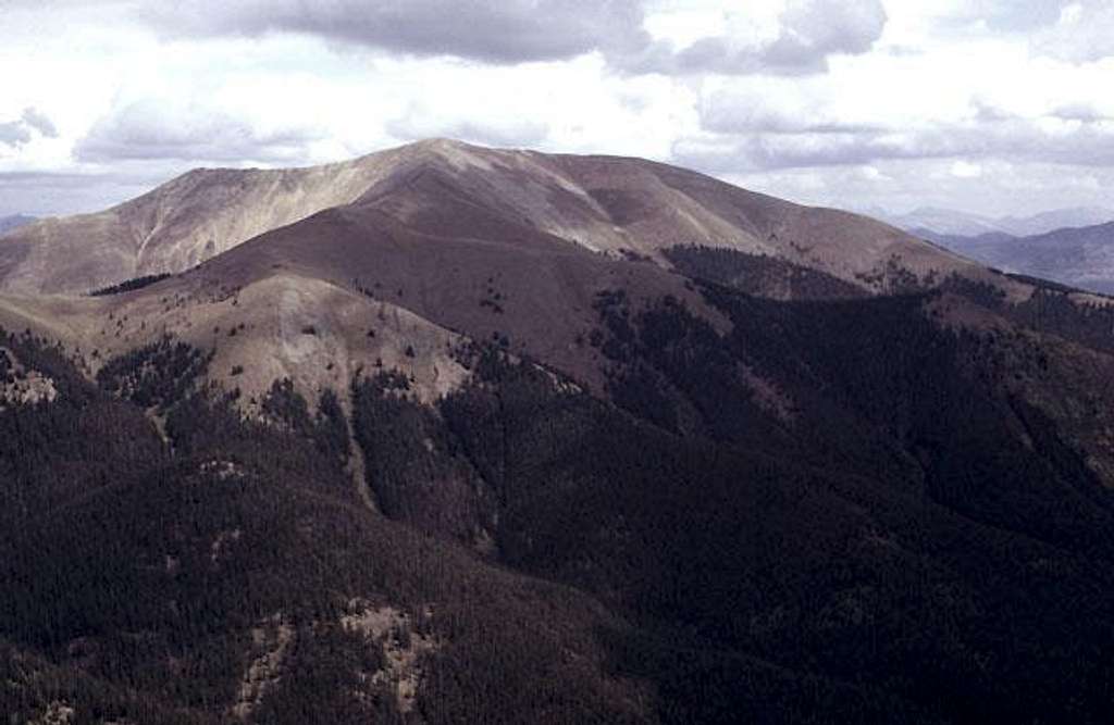 Parkview Mountain from the west