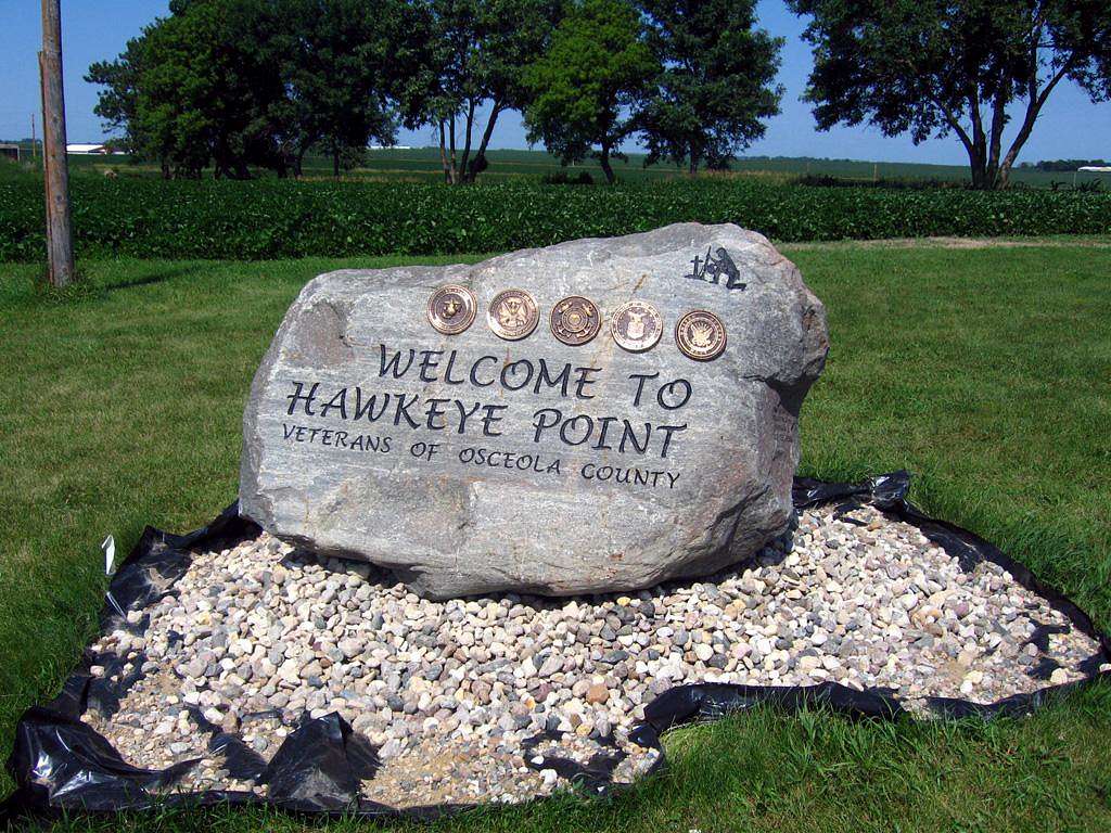 Hawkeye Point - Veteran's Memorial