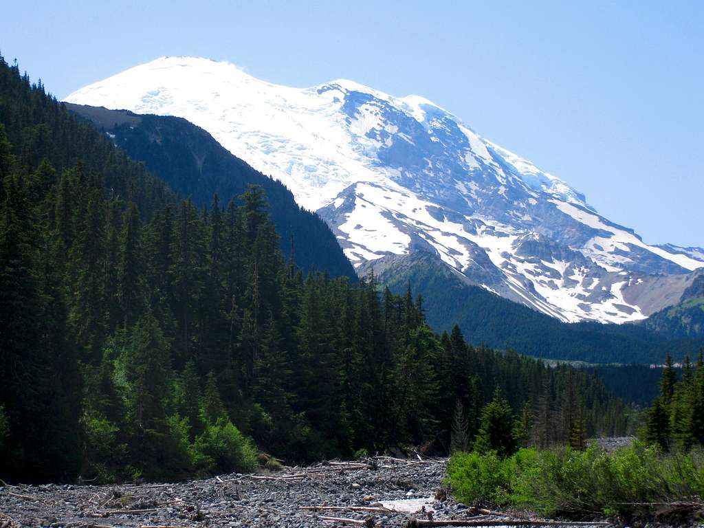 Mt. Rainier from White River Campground