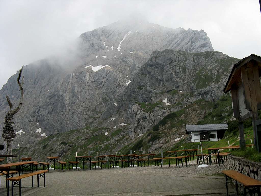 Alpspitze from Osterfelderkopf