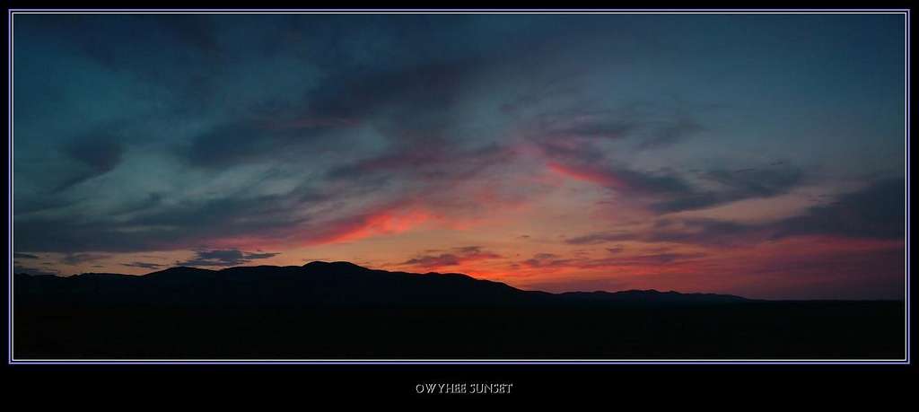 Owyhee Sunset