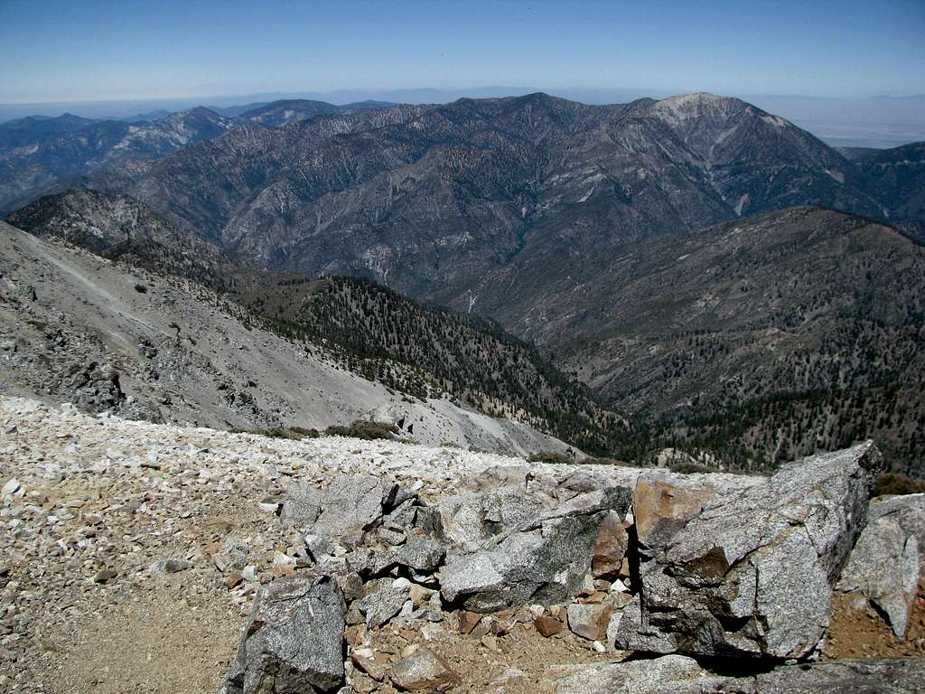 San Gabriels and Mt. Baden Powell