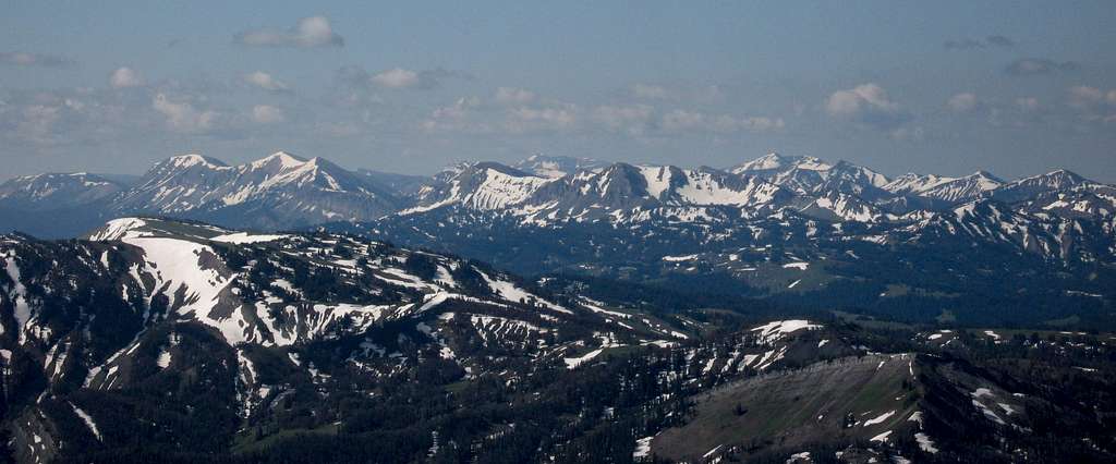 View South from Hoback Peak