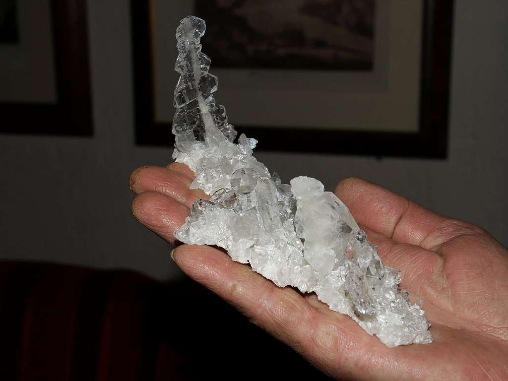 CRYSTALS OF THE MONTE BIANCO