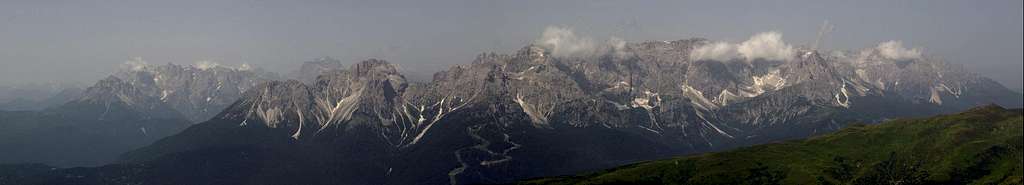 Crode dei Longerìn - Summit views