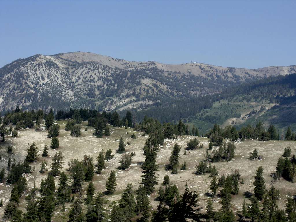 View of the Relay Ridge from Point 9089
