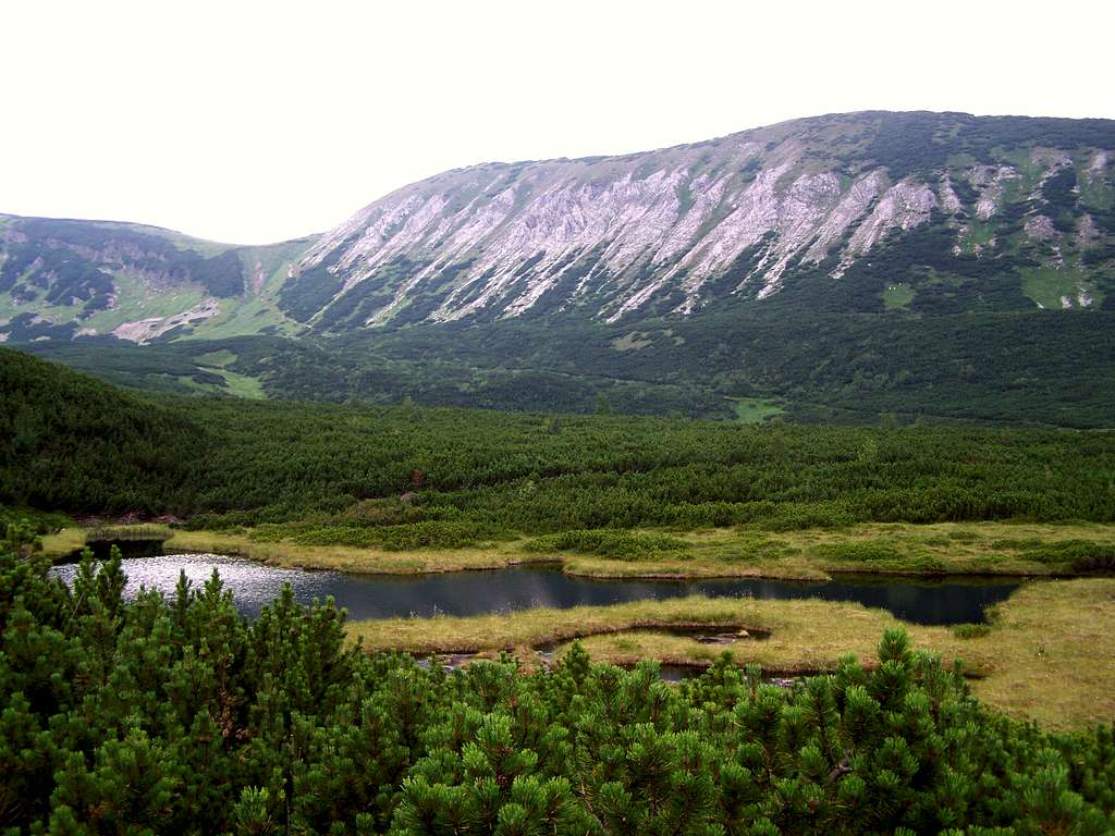 The view of Belianska Kopa from south