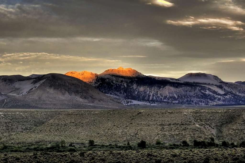 Crater Mountain Sunset
