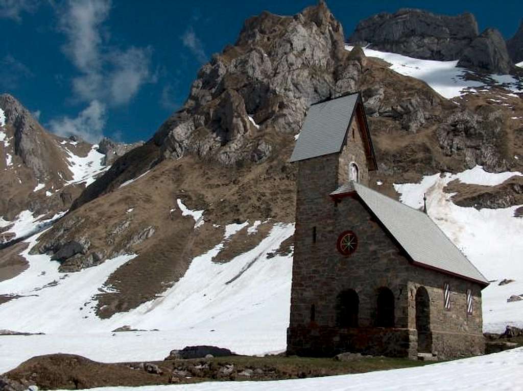 Church on the Meglisalp. May...
