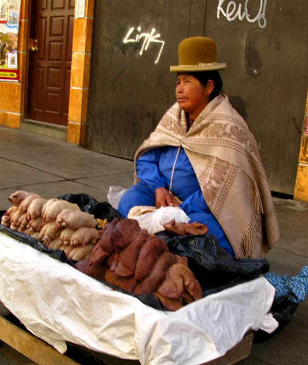 Pigs Feet, Laz Paz, Bolivia