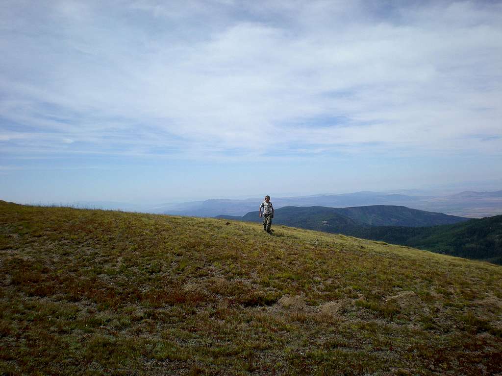 Kory on the ridge