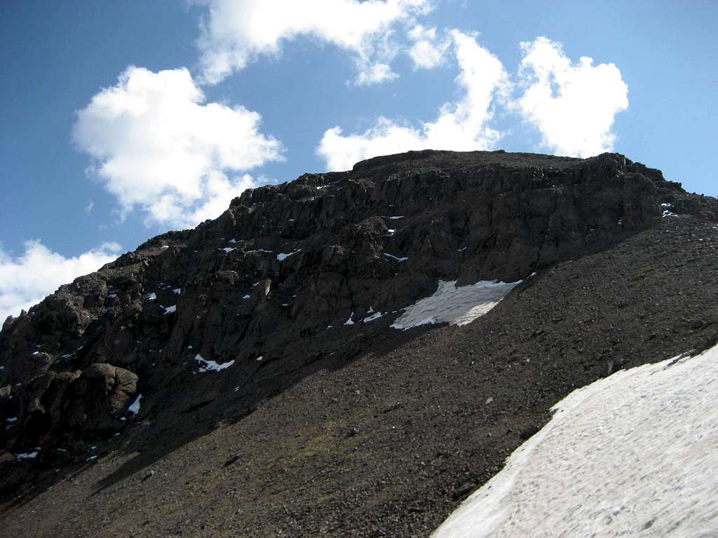 Trout Peak summit block