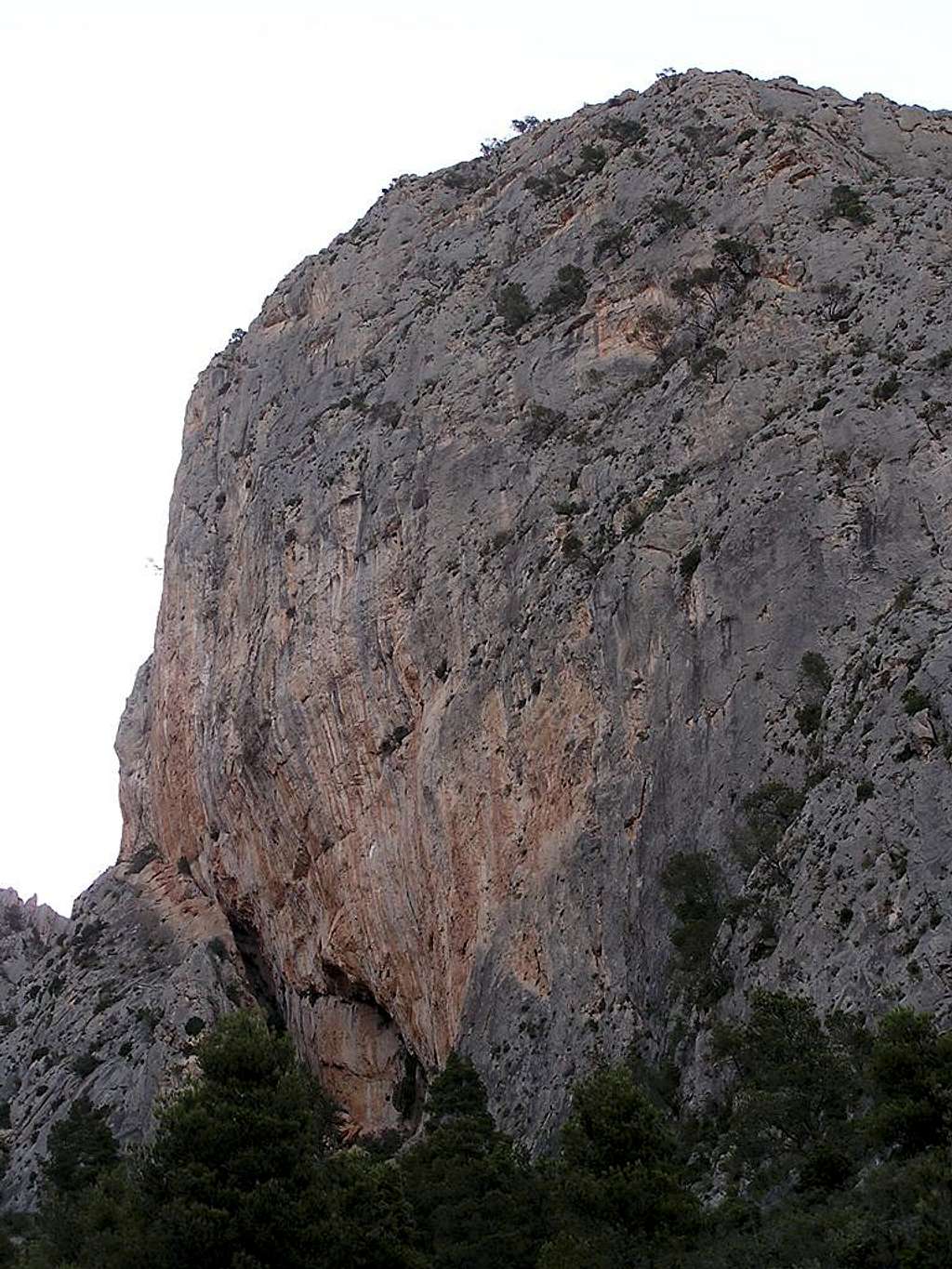 Sport climbing sector (Cabeçó d'Or). 2006.06.24