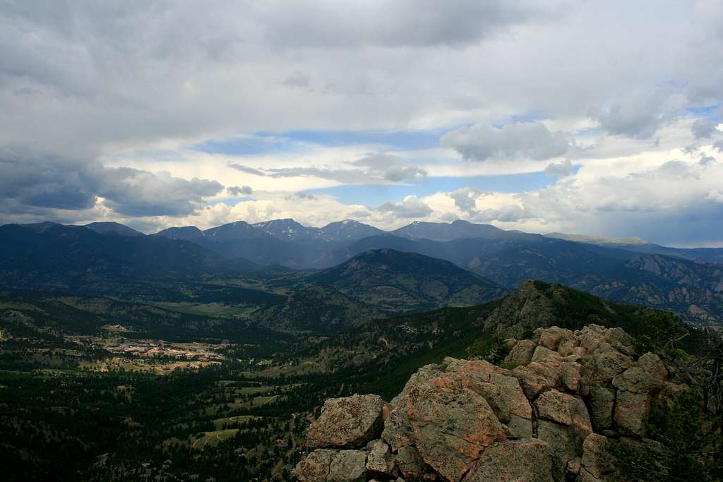 West from Lily Mountain
