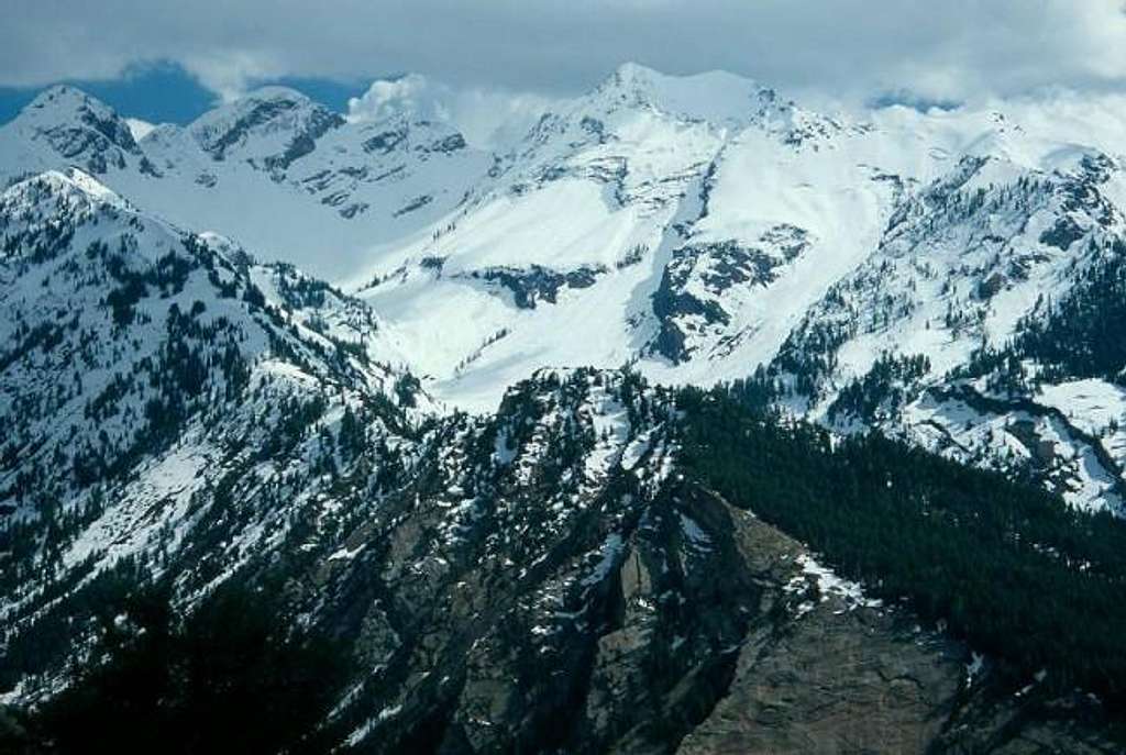 The Twin Peak Massif as seen...