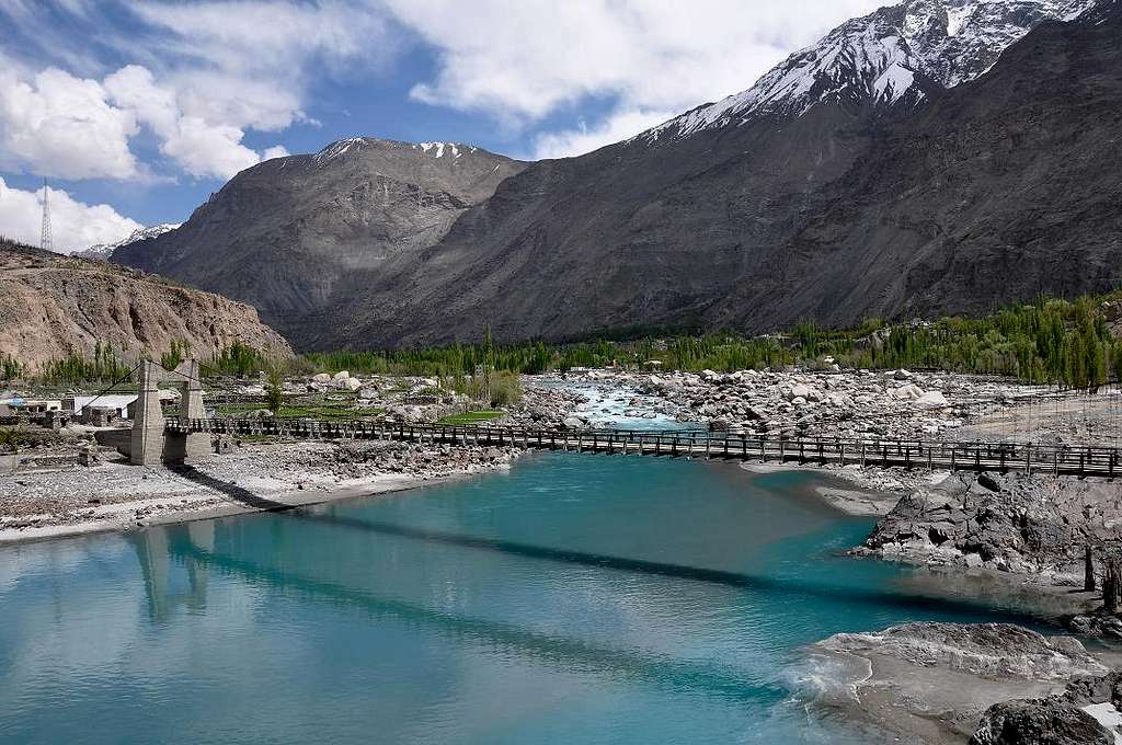 Shayok River Khaplu Baltistan