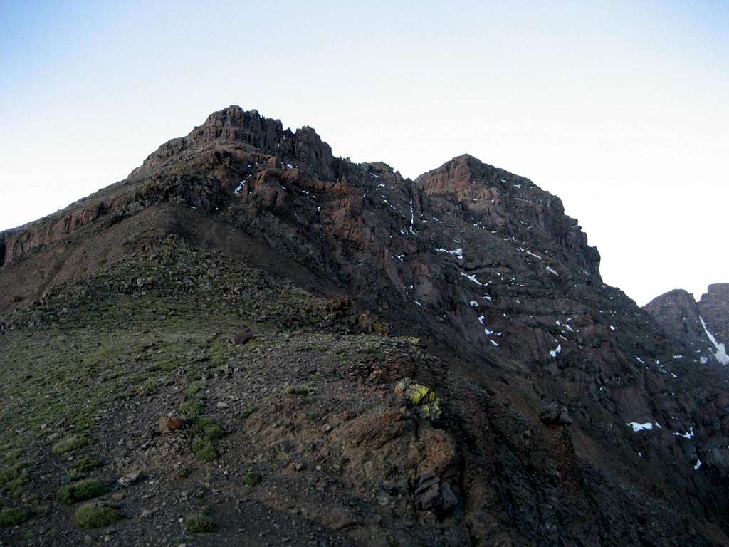 Crag Peak north face