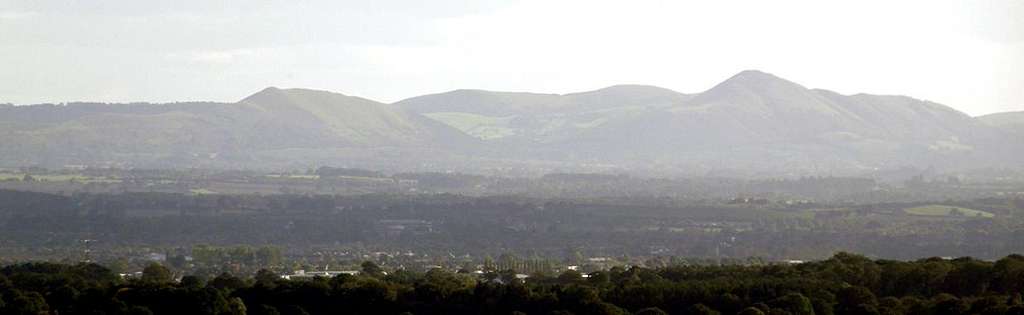 South Shropshire Hills from Grinshill