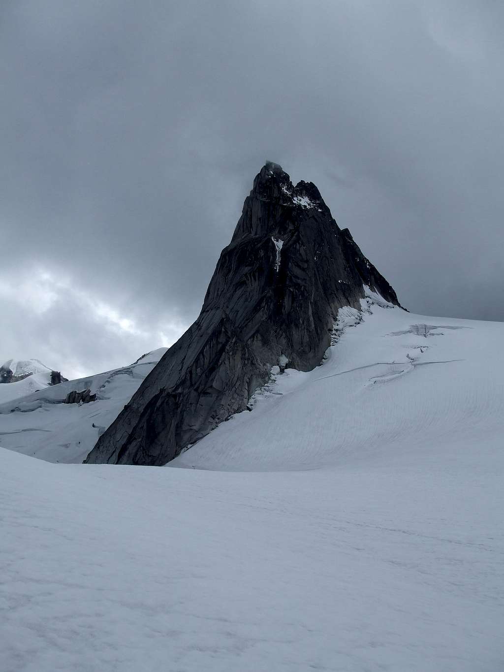 Pigeon Spire from Snowpatch/Bugaboo Col