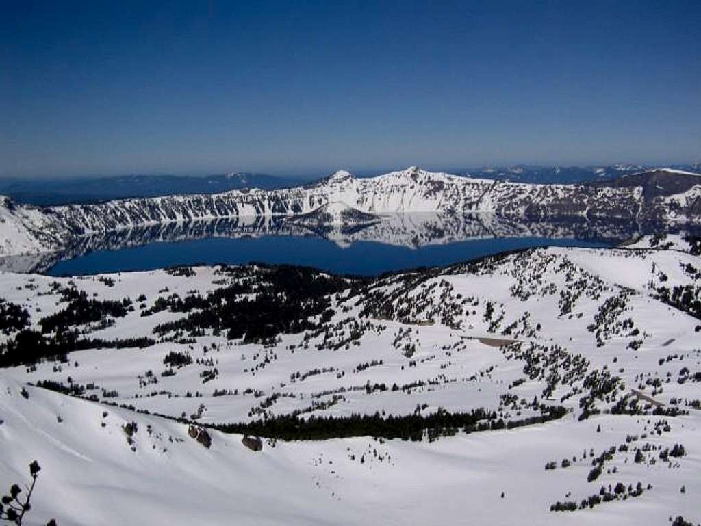 View of Crater Lake from the...