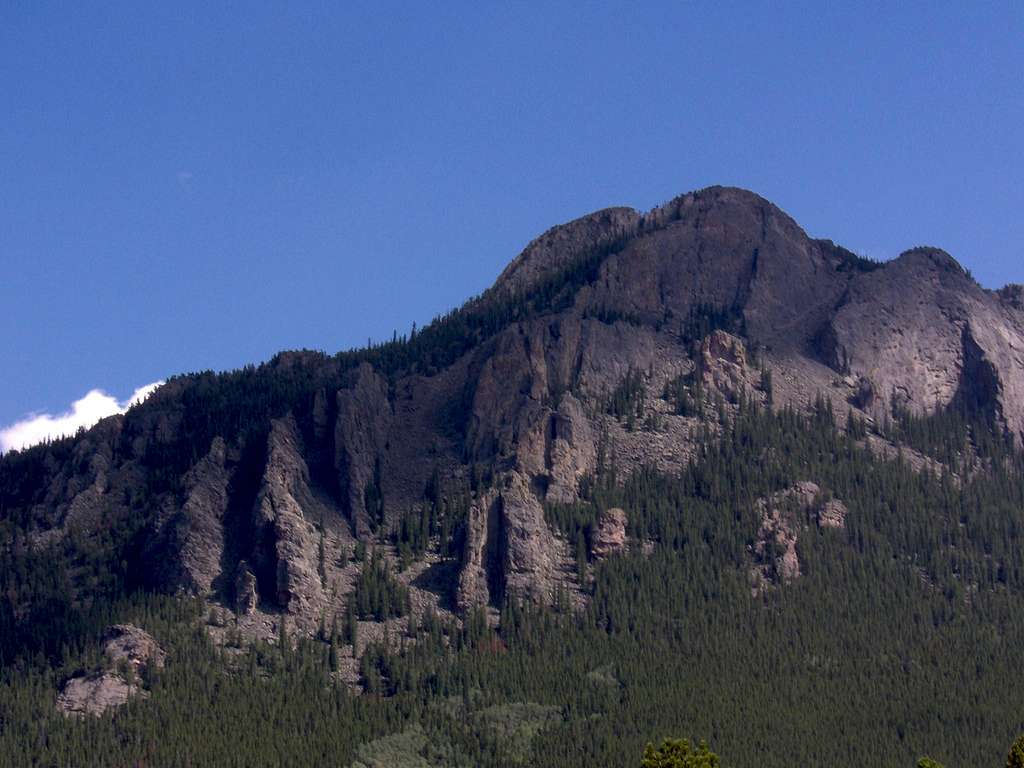 Twin Sisters crags