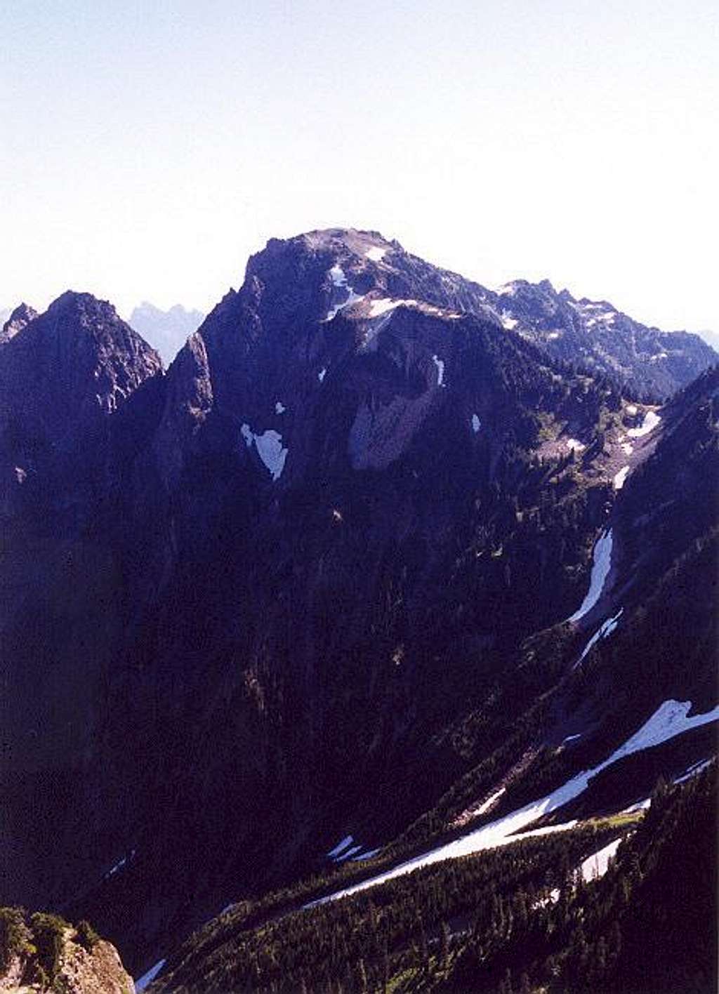 Mt. Index and the head of...
