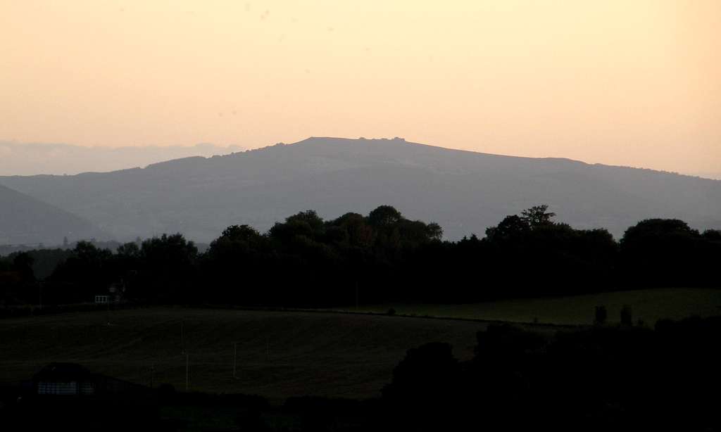 Stiperstones and its Tors from Pim Hill