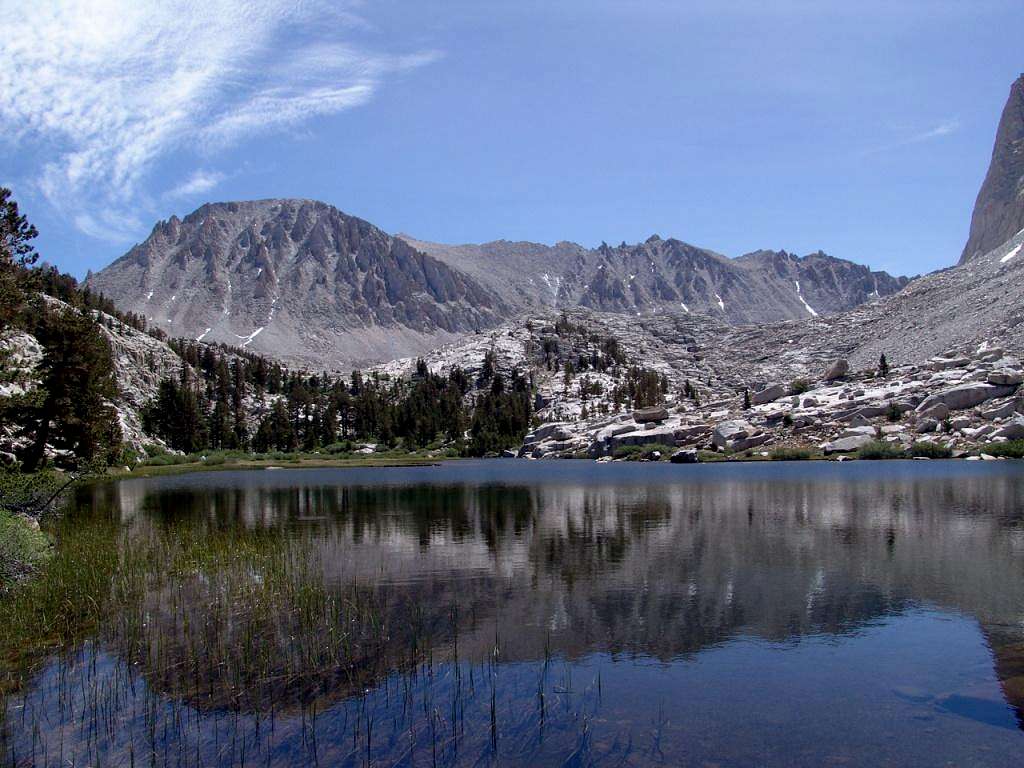 Mt. Whitney from Timberline Lake_11100ft