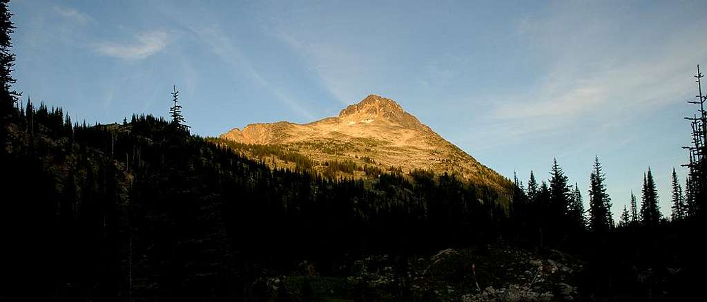 Mount Kitchener Alpenglow