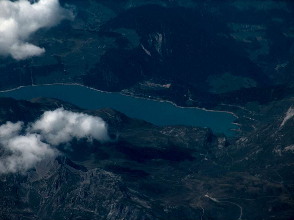 Lake near Mont Blanc