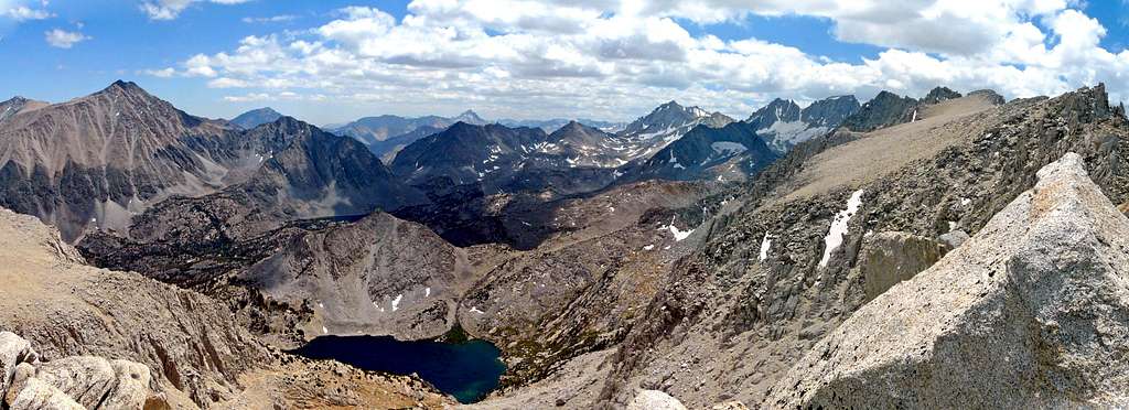 Little Lakes Valley pano from 