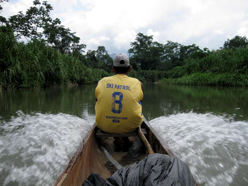 Moving up river to Pavarando