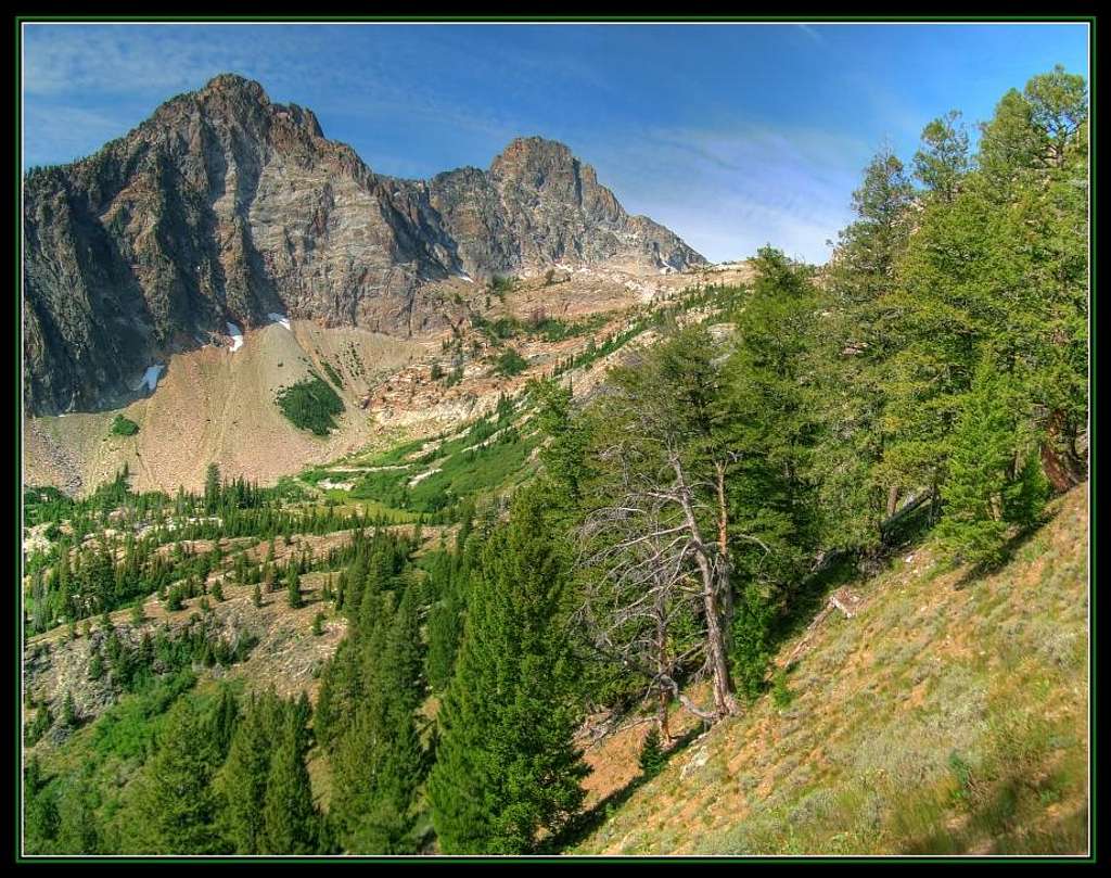 Thompson Peak from Alpine Way Trail