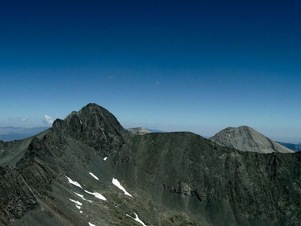 Blanca Peak and Mt Lindsey