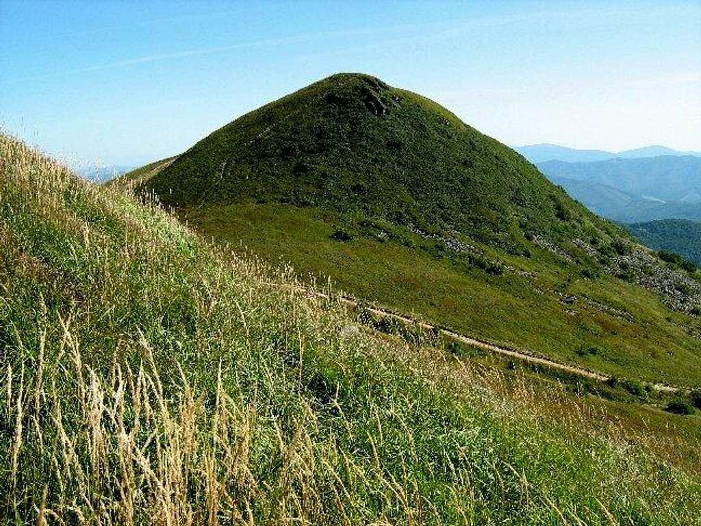 Western slope of Mount Tarnica