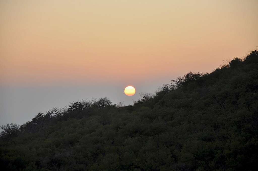 Setting Sun at Marrgalla Hills